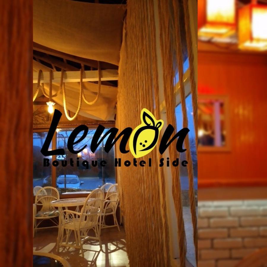 Lemon Boutique Otel Side Bagian luar foto